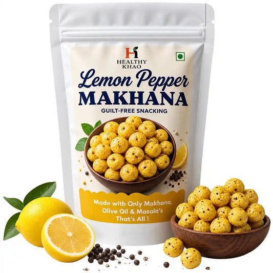 Tangy Lemon Pepper Makhana (LIMITED) Pack of 5