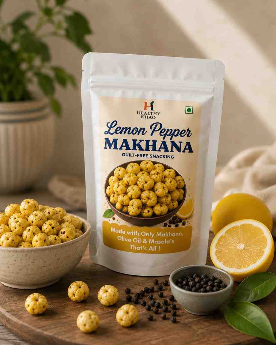 Tangy Lemon Pepper Makhana (LIMITED) Pack of 5