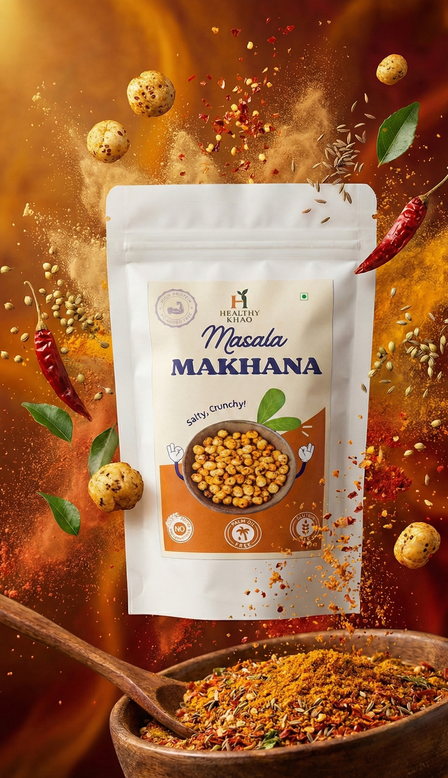 2 Flavour Makhana Combo ( Peri Peri & Masala)